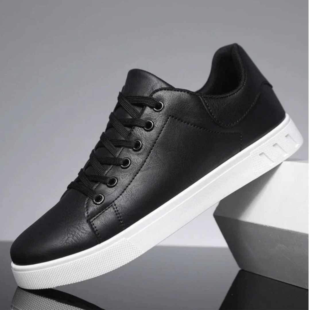Ludion | Leder-Sneaker mit klassischem Schnürdesign