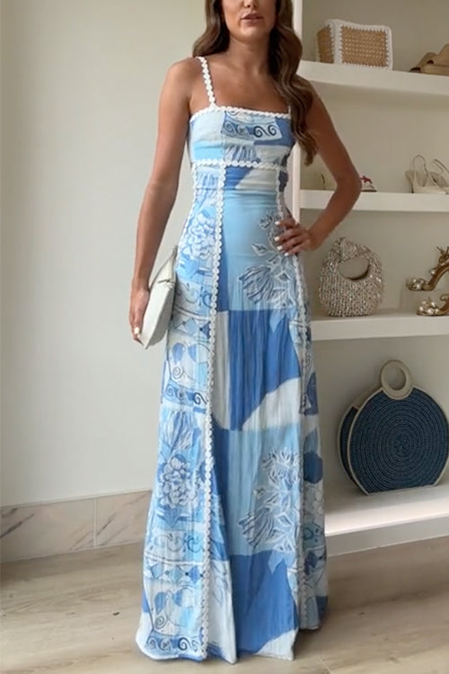 Women's Wedding Guest Maxi Dress Evening