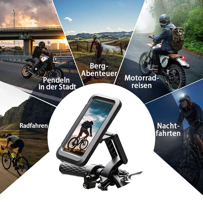 Wasserdichte Smartphone-Halterung für Fahrrad und Motorrad