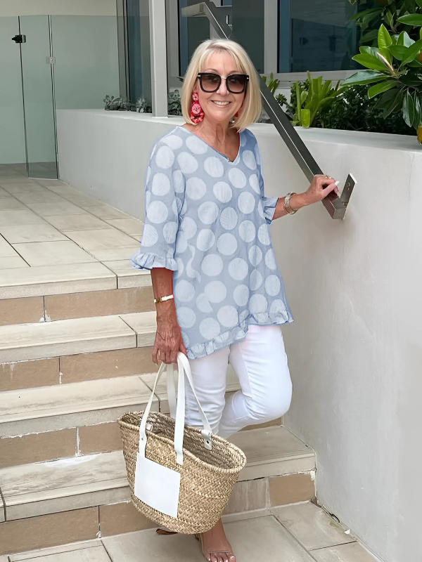 Dulce - Vintage trykket topp