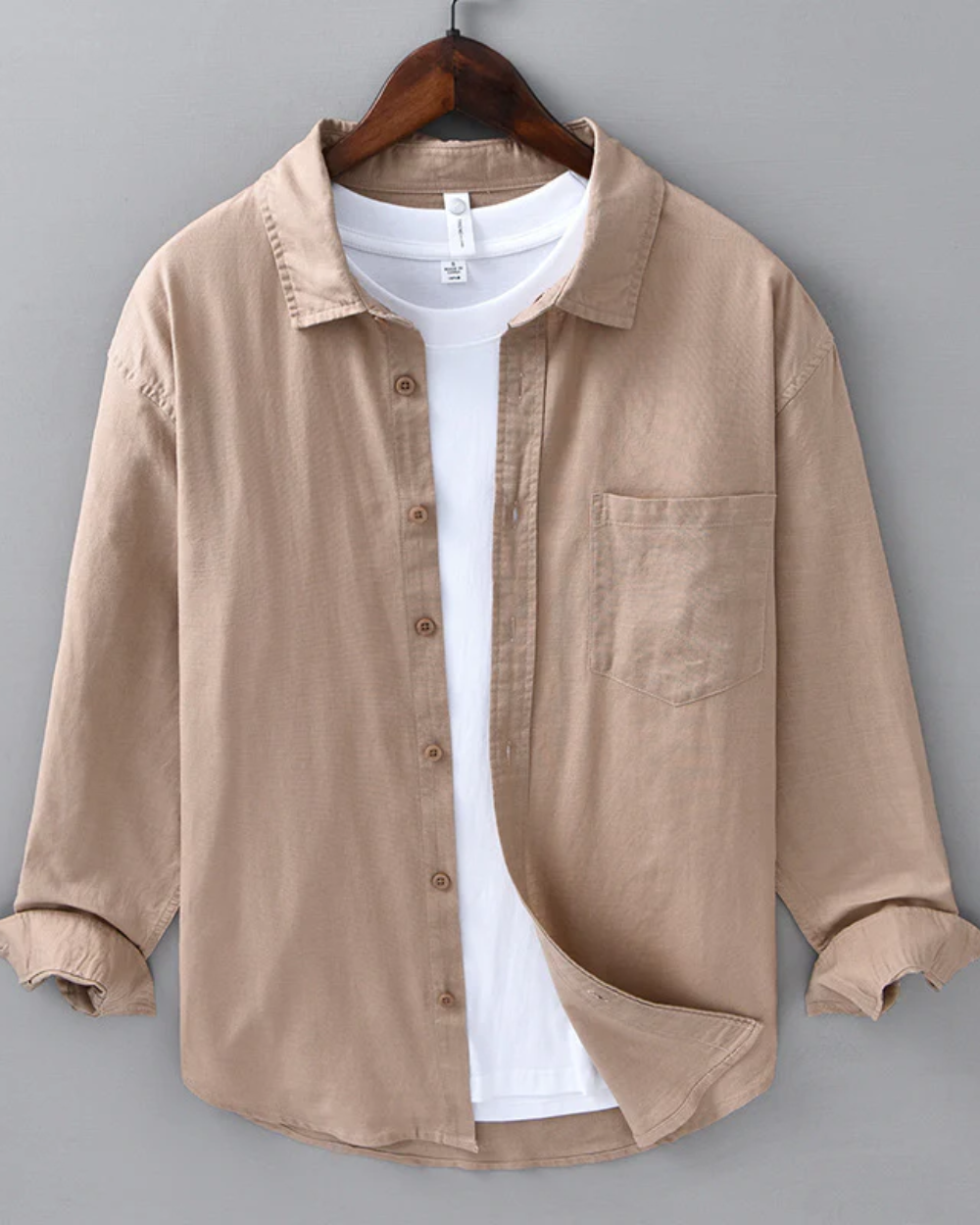 Camisa de lino Doha