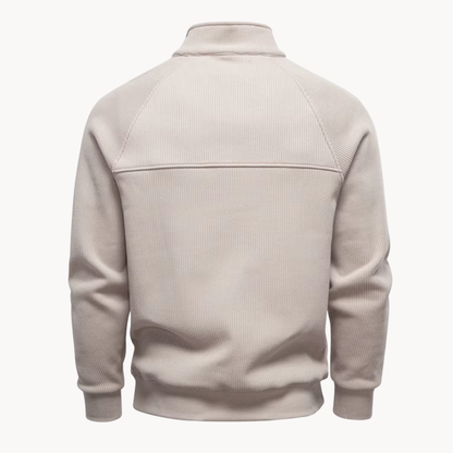 Matteo – Mens Cotton Blend Quarter Zip Jumper