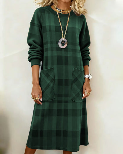 Timeless Plaid Dress