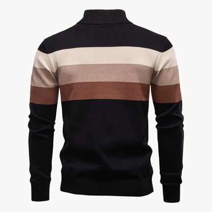 Duval Paris™ | Pull à fermeture éclair quart de longueur Burk