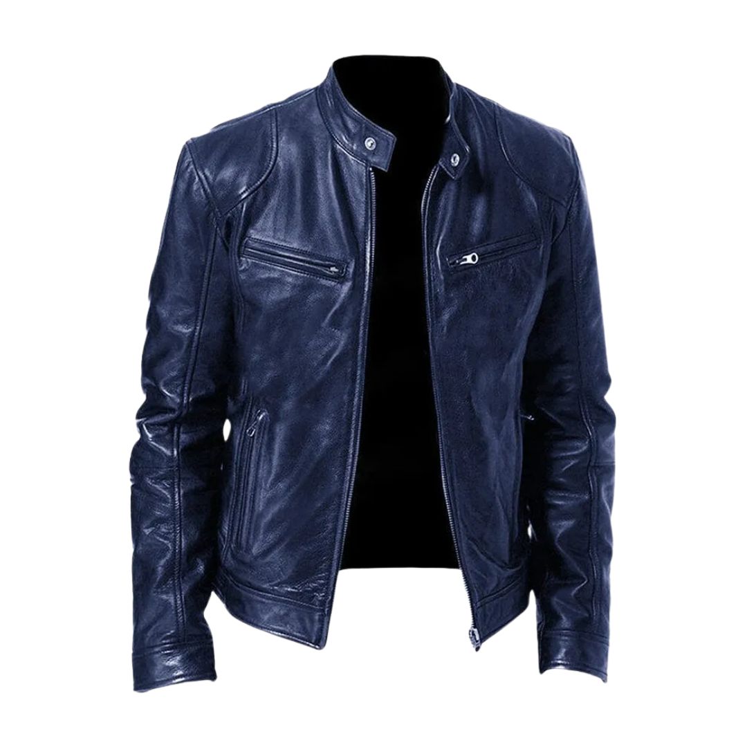 Duval Paris™ | VESTE COL MONTANT COUPE SLIM POUR HOMME