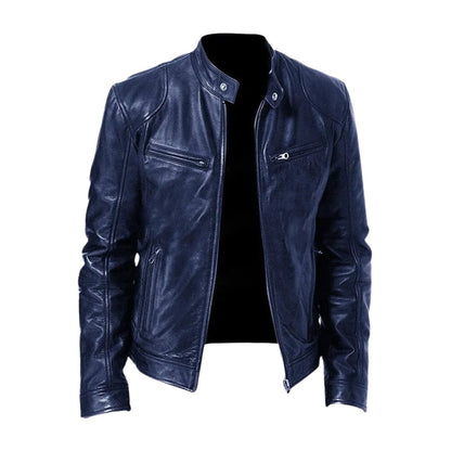 Duval Paris™ | VESTE COL MONTANT COUPE SLIM POUR HOMME