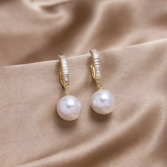 Elegantni uhani – Čudoviti biserni in cirkonovi uhani