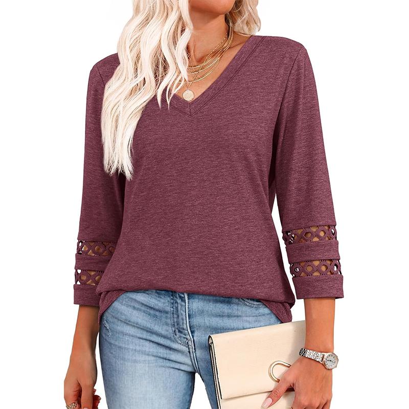 Styli | Chic Casual V-Neck Summer Top