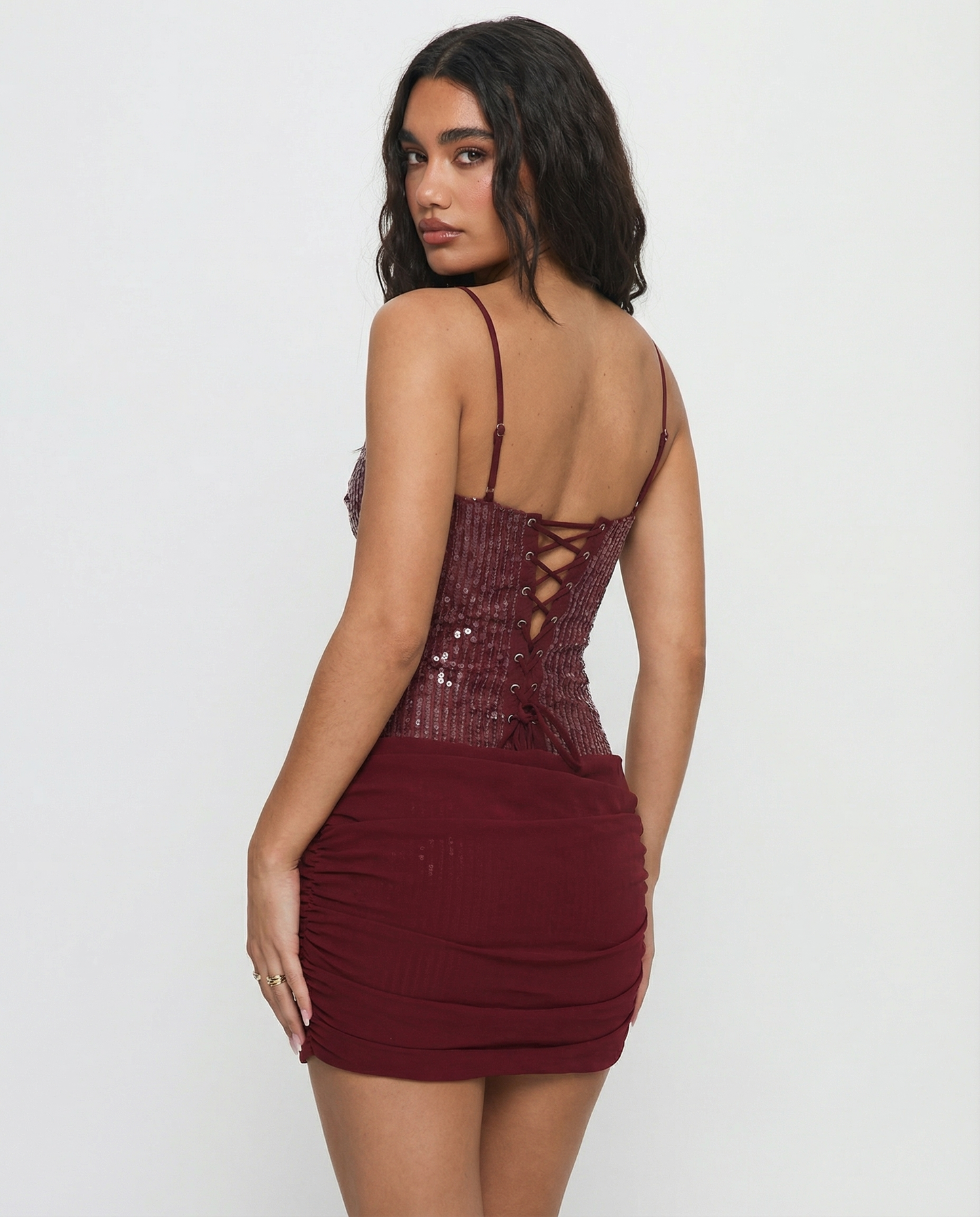 Sequin Mini Dress— Sparkling, Compact Shine