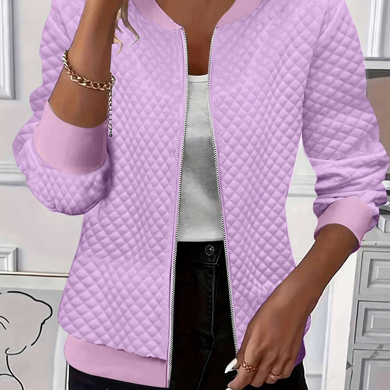 Veloura Ease™ Elegant Textured Jacket