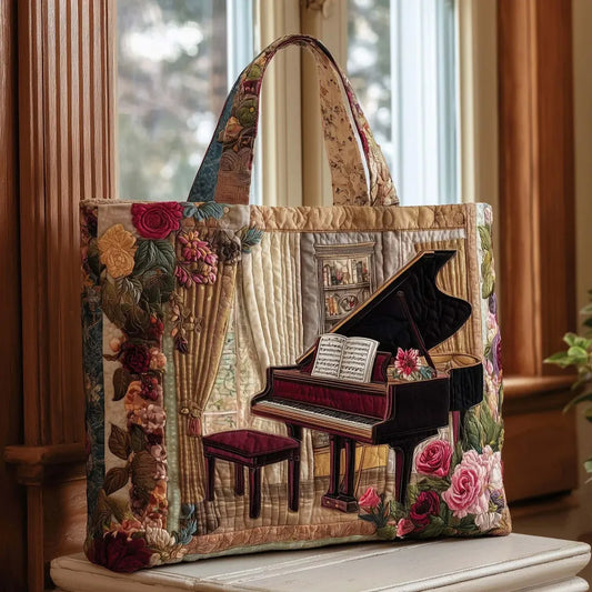 Evening Melody | Handmade Quilted Tote