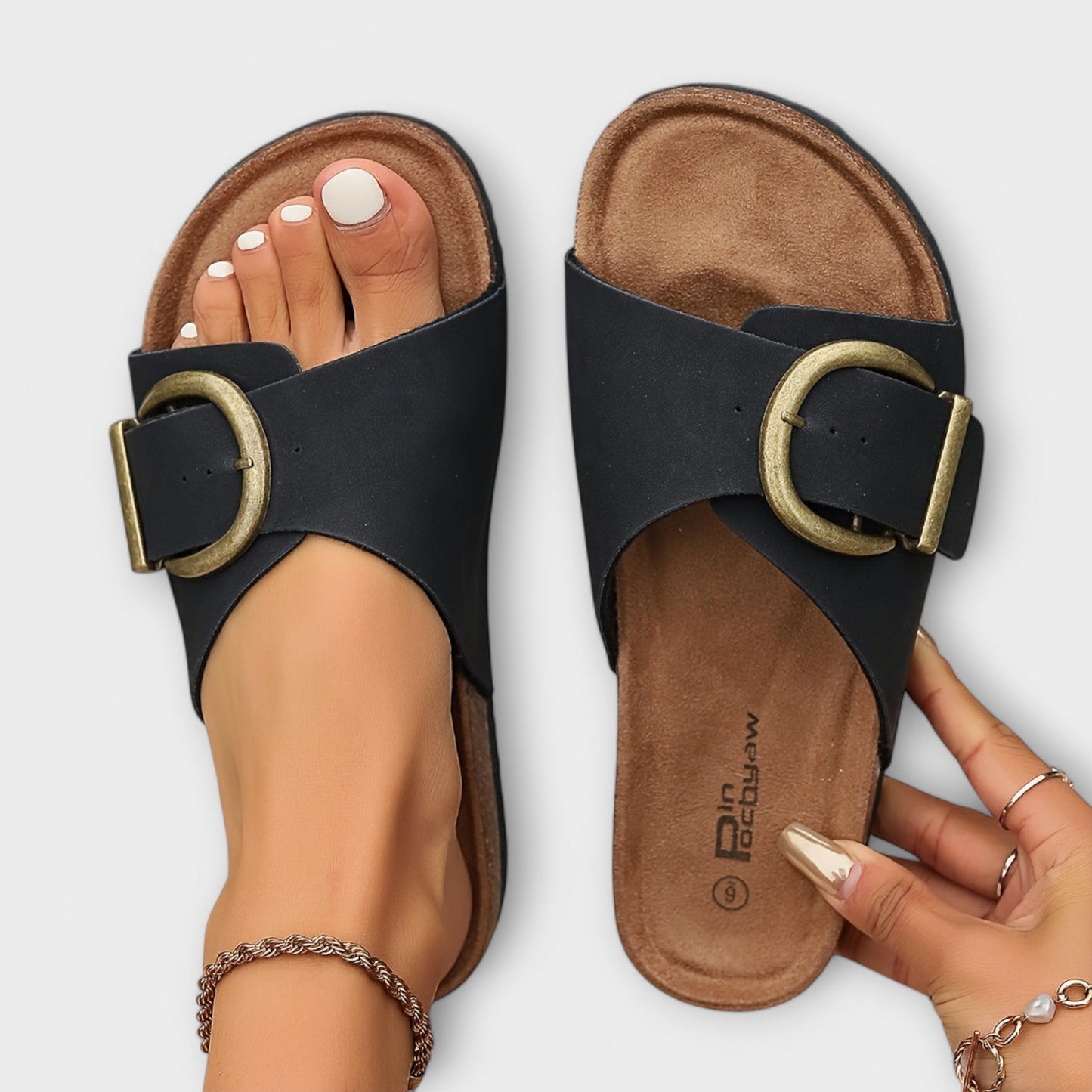 Joanna | Stylish Comfort Sandals - Image 2