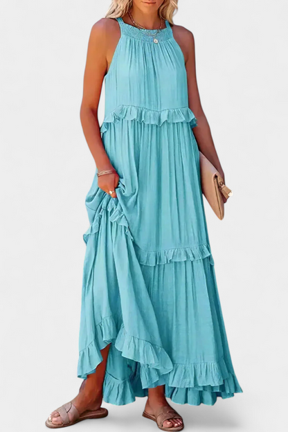 Vestido Monica de Comodidad Atemporal con Frescura Natural