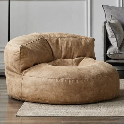 Zitzak Hoes Suède Stof 100cm Loungestoel Woonkamer Slaapkamer Wasbaar Modern | Restfield