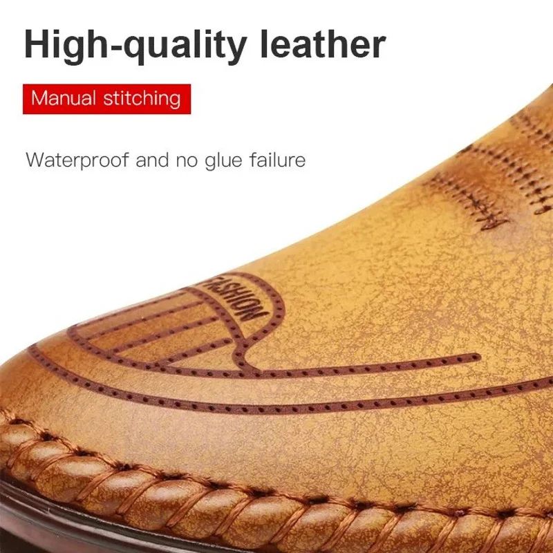 Pravino™ Comfortable Leather Loafers with Non-Slip Sole
