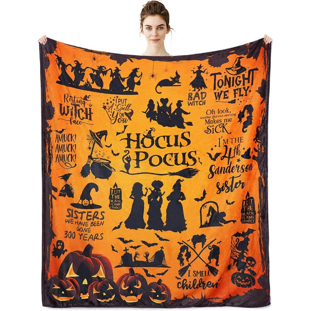 Halloween Magic All-Season Blanket | Weich und warm
