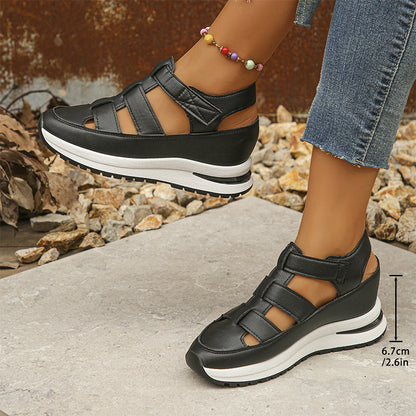 SoleMate | Orthopedische sandalen met klittenbandsluiting voor dames – verstelbaar, lichtgewicht, ademend