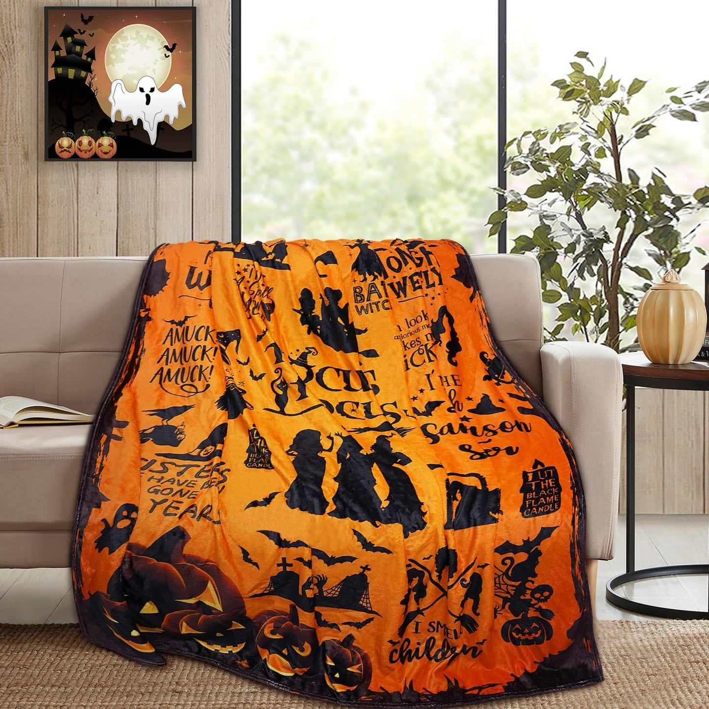 Halloween Magic All-Season Blanket | Weich und warm