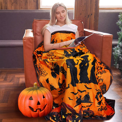 Halloween Magic All-Season Blanket | Weich und warm