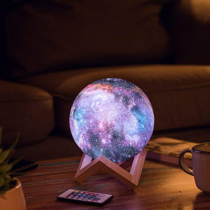 Galaxy Moon Lamp