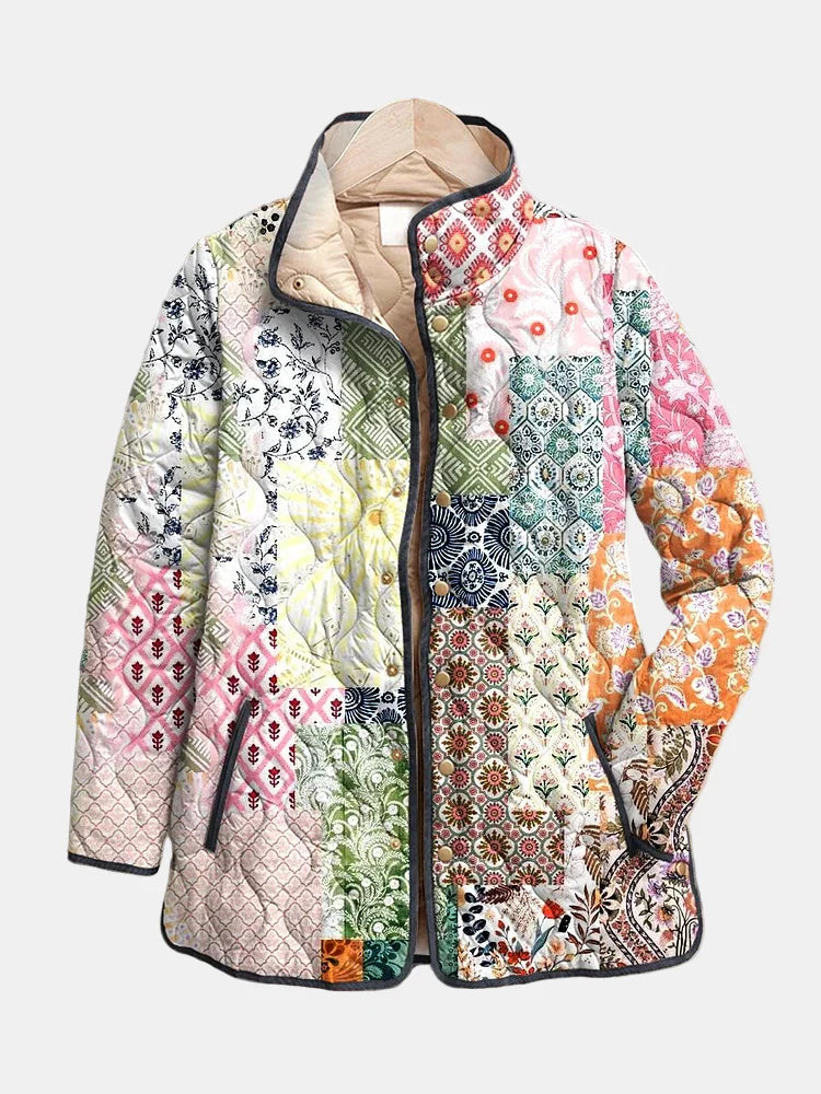 Suri | Casual cvjetni print jakna