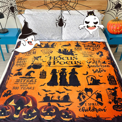 Halloween Magic All-Season Blanket | Weich und warm