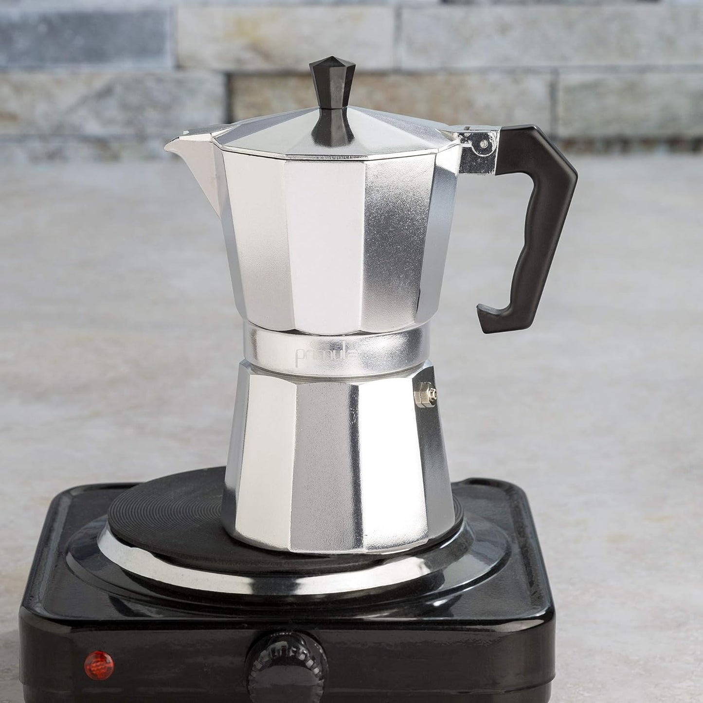 Stovetop Espresso and Coffee Brewer, Moka Pot for Italian and Cuban Style