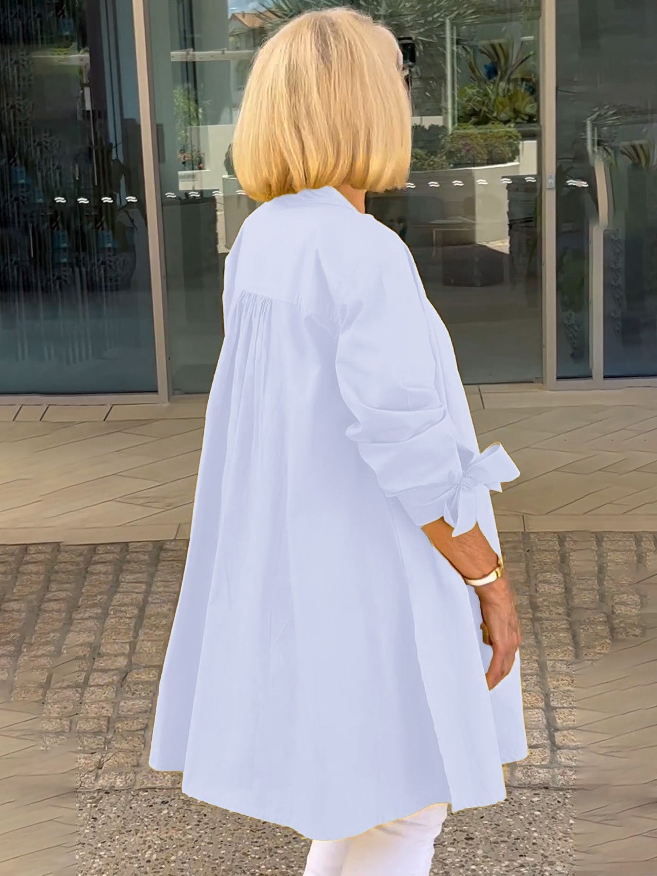 Liora™  |  Long Button-Up Shirt Jacket (Today only: Buy 1, Get 1 Free!)