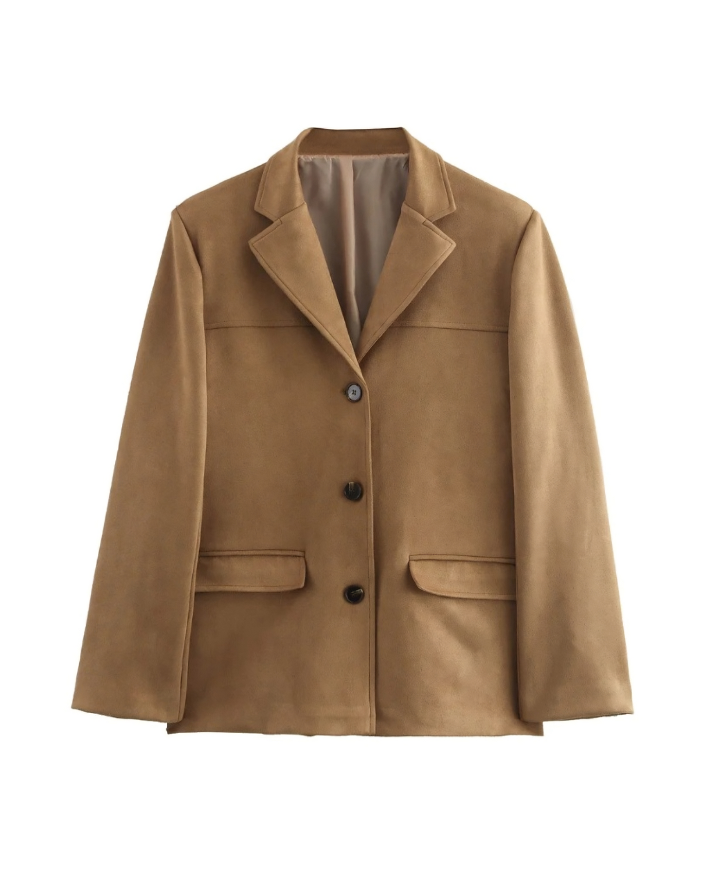 Women's Brown Suede Jacket | Classic, Soft & Stylish Outerwear