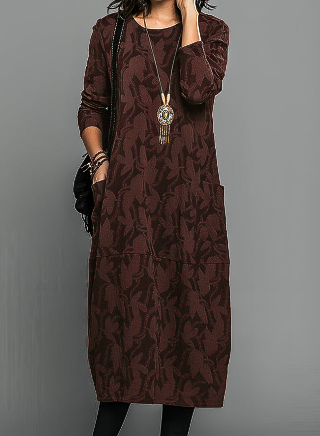 Michelle | Women Wedding Guest Printed Midi Dress