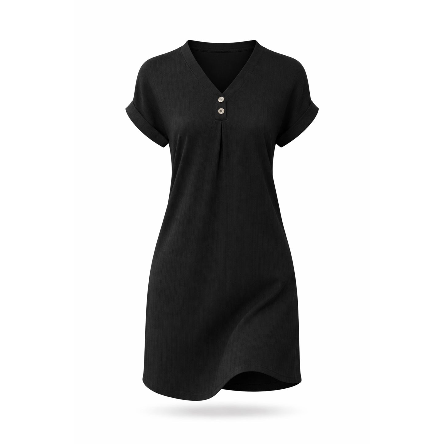Evelina V-Neck Dress — Step Into Unstoppable Confidence with Every Wear