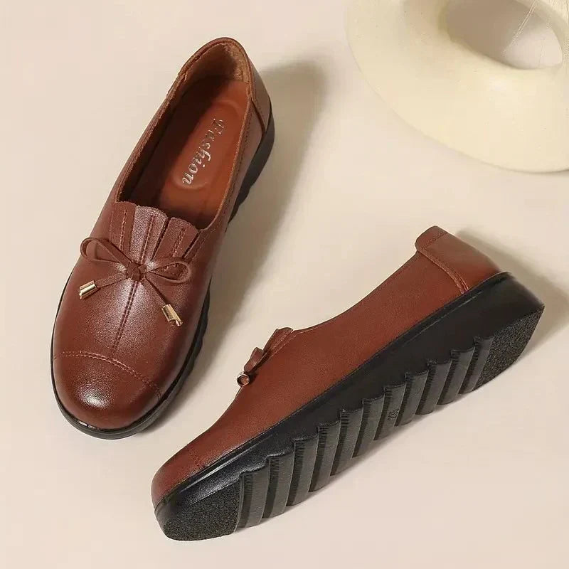 Mocassins Femme À Enfiler Semelle Souple Coupe Classique Usage Quotidien