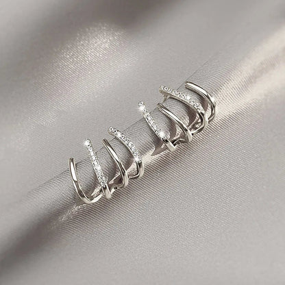 Damen Creolen Ohrringe | Multi Ring