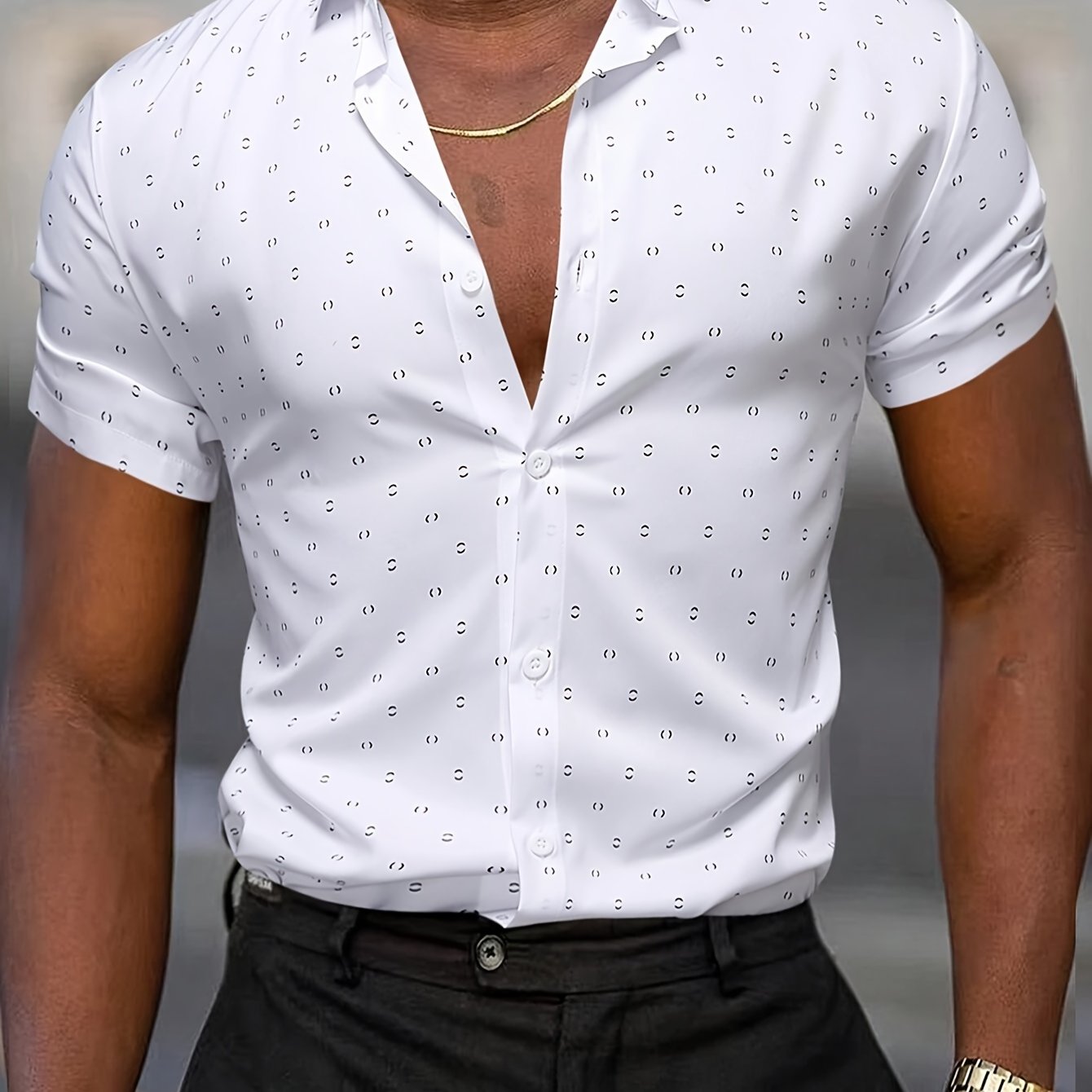 Duval Paris™ | CHEMISE D'ÉTÉ AVEC IMPRIMÉ