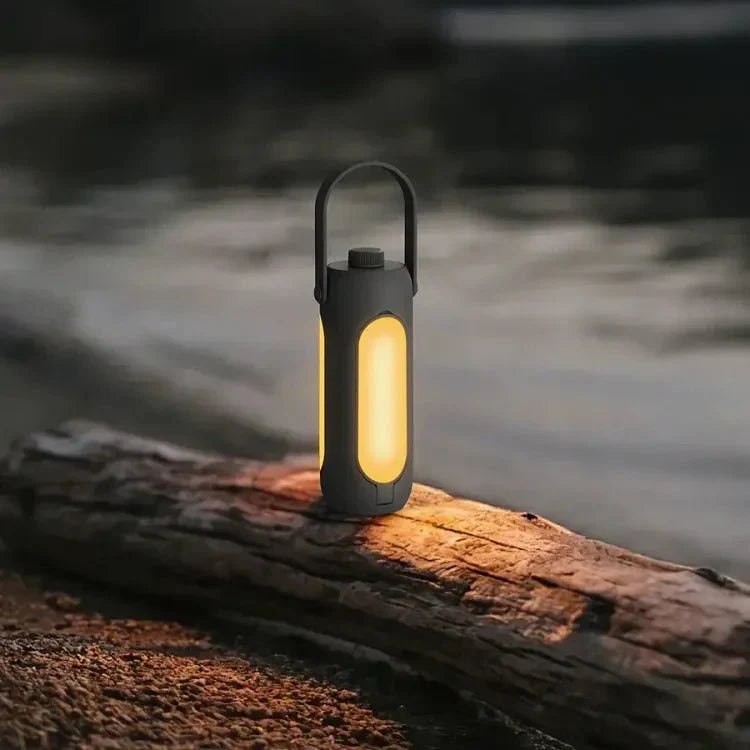 Portable Camping Lantern Foldable LED Light for Outdoor Use | 3 Color Stepless Dimming | 10000mAh Long Battery Life | Hanging Tent & Emergency Light