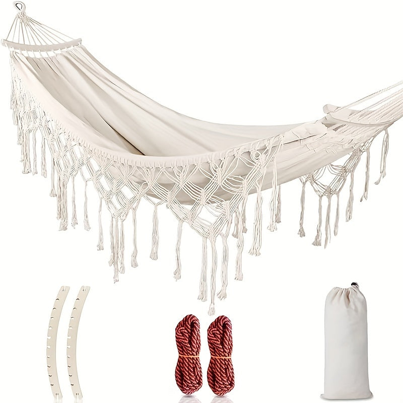 Tusheng Bohemian Hangmat – Relaxen in Kleur en Comfort