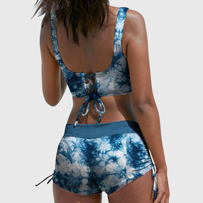 Freya | Women’s Camo Stylish Two-Piece Bikini Swimsuit