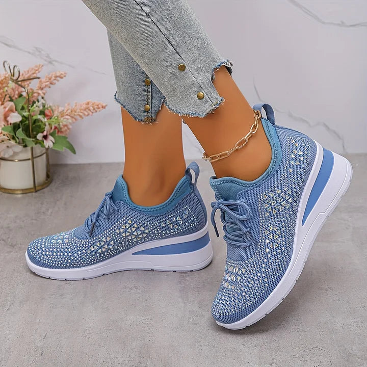 Léonie | Baskets Brillantes Confort