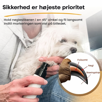 PotePleje Pro™ | Sikker neglesliber til kæledyr