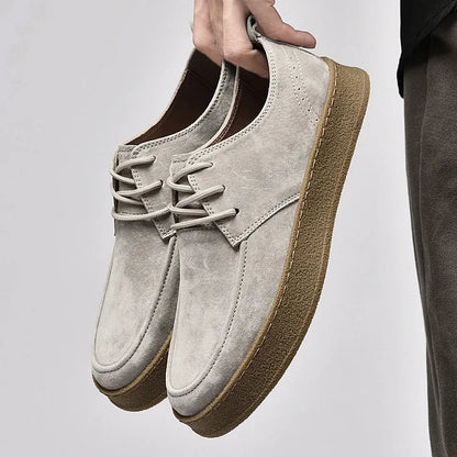 Mark – Bløde sneakers i ruskind med komfortabel pasform og skridsikker sål