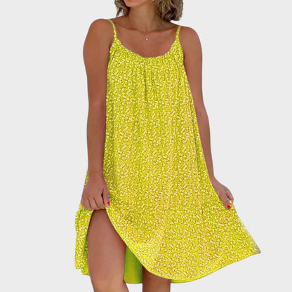 Rita - Vestido floral con tirantes finos