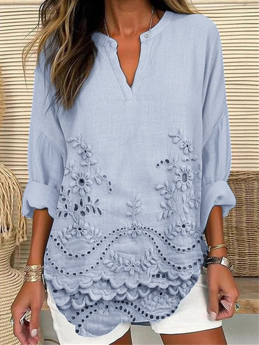 Aria™ - Elegant Printed Top