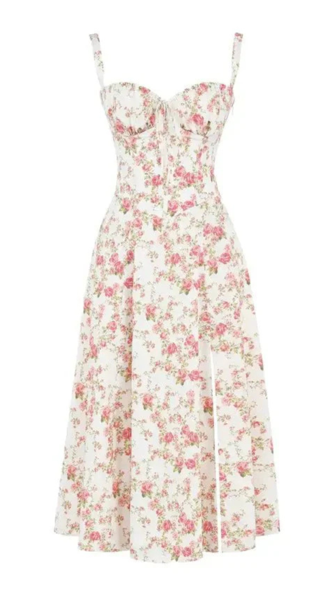 Women's Corset Midi Dress – Feminine Silhouette & Effortless Charm