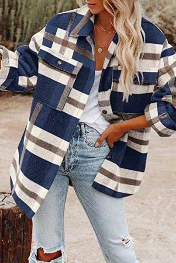 Varietta | Kariertes Overshirt mit Kuschelfaktor