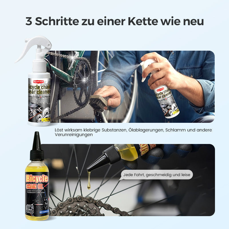 GlideSpark — Mach dein Fahrrad glänzend sauber – ganz ohne Schmutz und Stress!