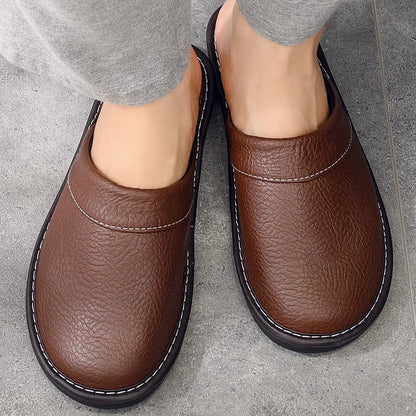 Marisse – Pantoffels met platte zool en open achterkant