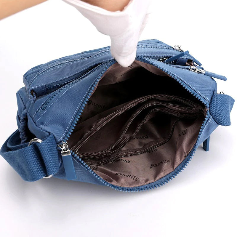 Sac Bandoulière Femme Multipoches Léger et Fonctionnel