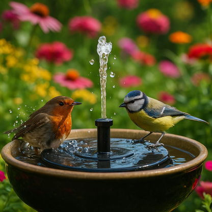 Solar Gartenbrunnen | Mehr Atmosphäre in deinem Garten Ohne Kabel oder Aufwand
