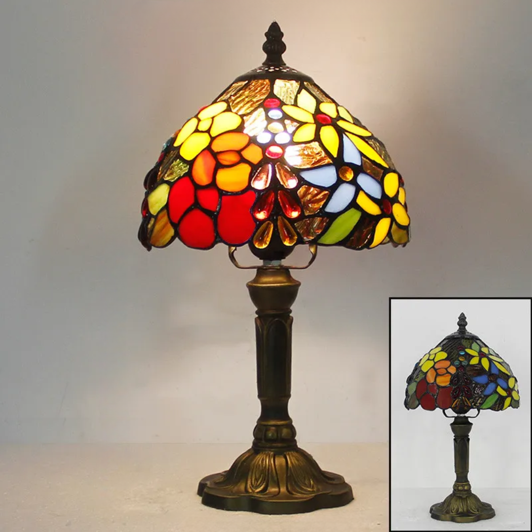 Lunavia Tiffany | Draadloze LED Tafellamp met Kleurverandering