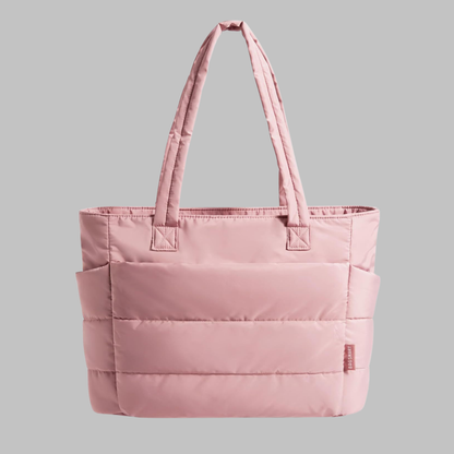 Women's Quilted Tote Bag – Spacious and Elegant Laptop Compartment